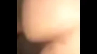 Smacking my bbc on her clit