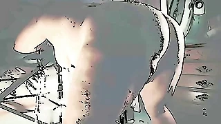 Chair BBW Ass Shake Anime Concise edition